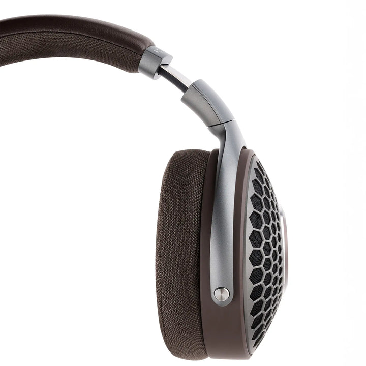 Focal Hadenys headphone closeup ear cup profile whitebox