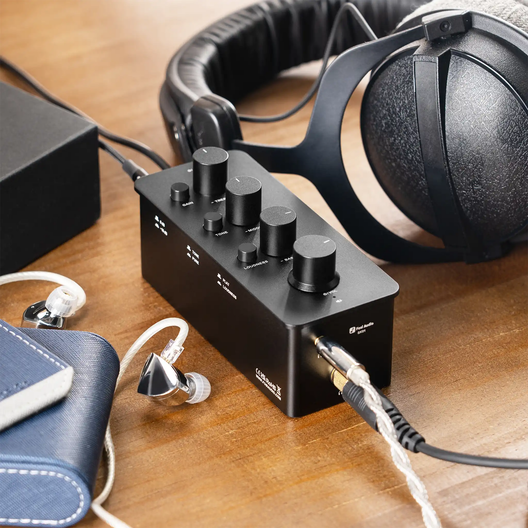 アンプ Fosi HIFI MadeFun SK2 Amazon.com: Fosi Audio SK02 DAC Amp Headphone Amplifier