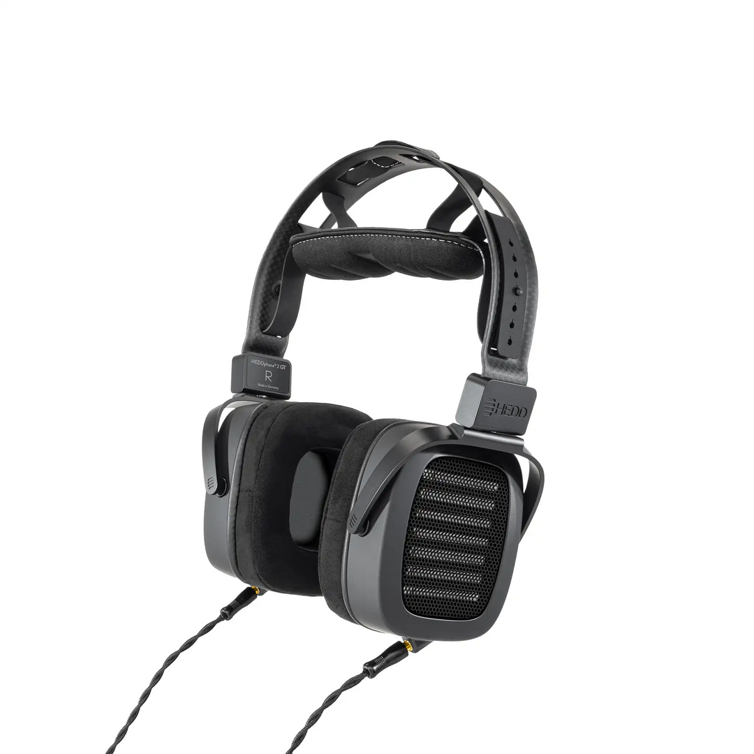 HEDD HEDDphone TWO GT front right 3 quarter with cable attached whitebox