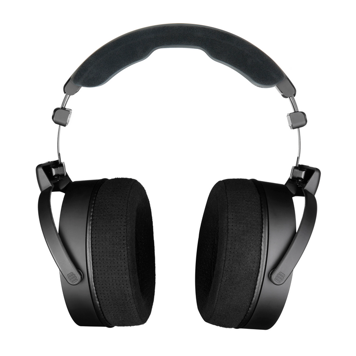 HEDD Audio D1 headphones front straight on whitebox