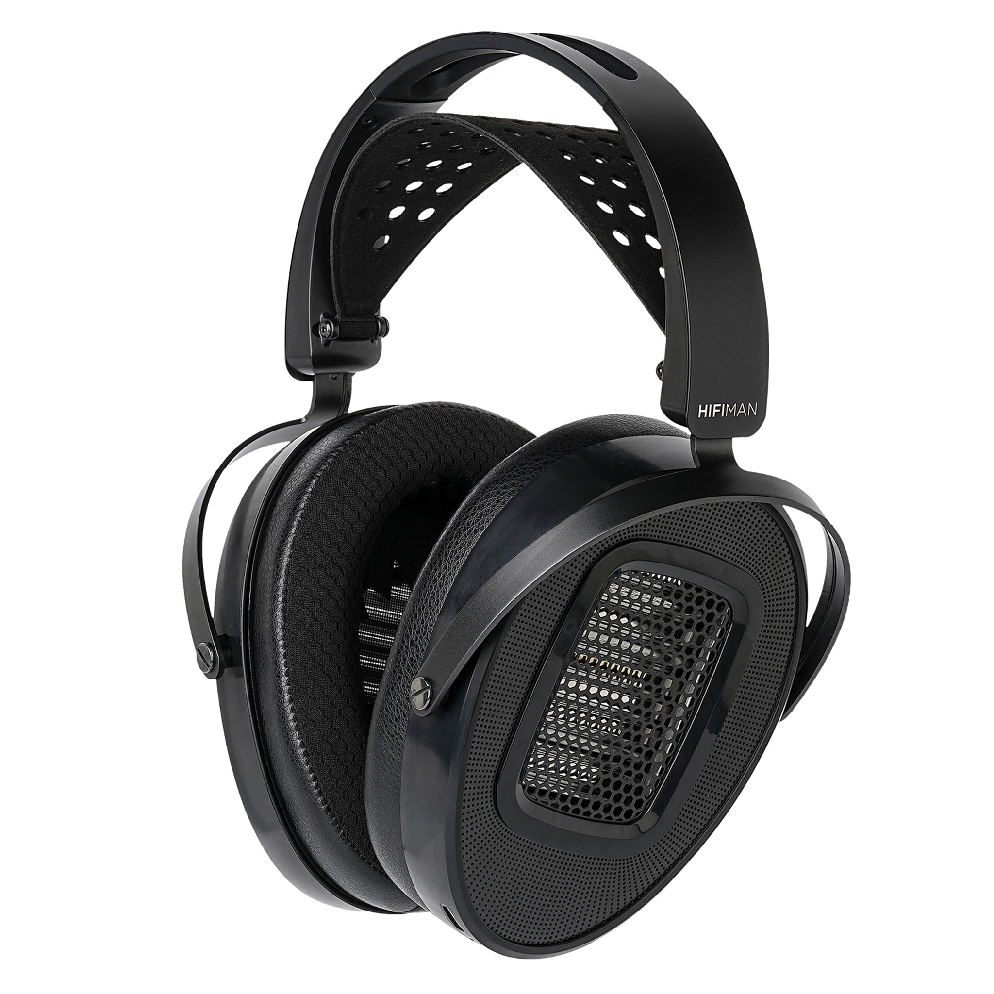 HIFIMAN Arya WiFi headphones front right 3 quarter whitebox