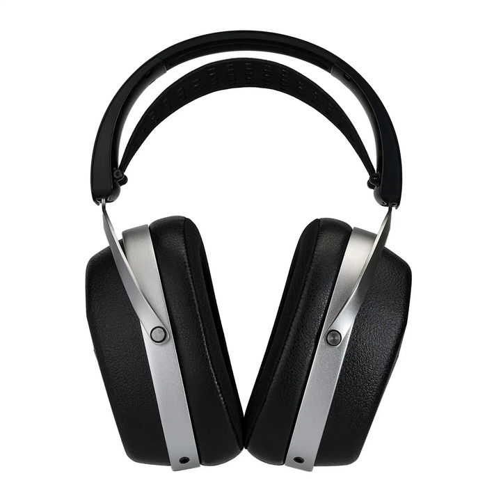 HIFIMAN Audivina LE headphones front straight on view whitebox