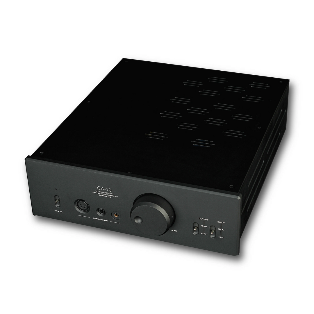 HiFiMAN Goldenwave GA-10 top front quarter whitebox