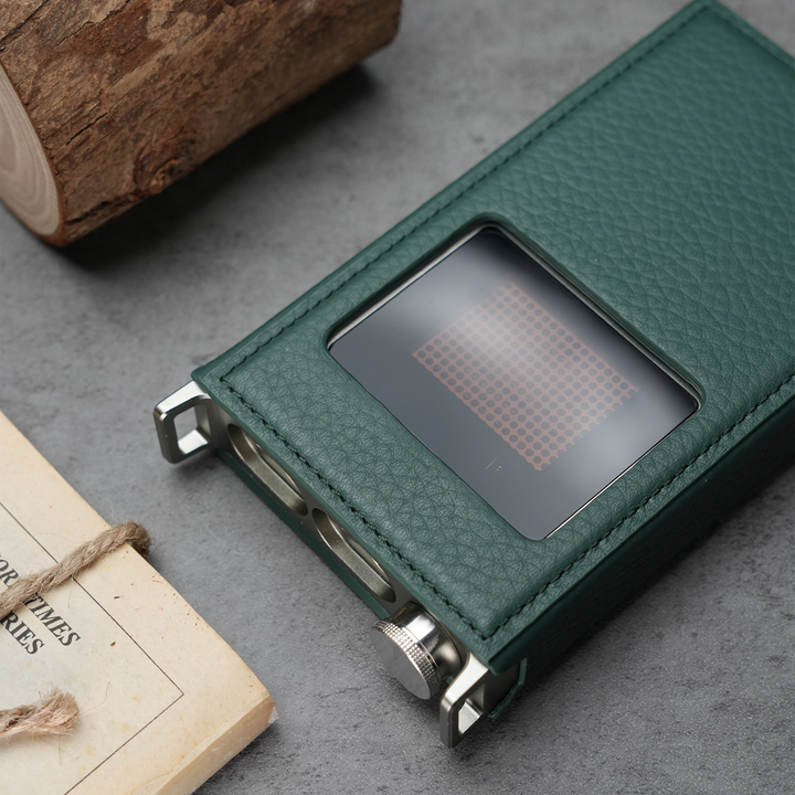 iBasso Green Leather Case for PB6 Macaw | Green Case