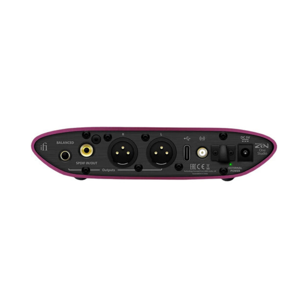 iFi Zen One Studio DAC rear center whitebox