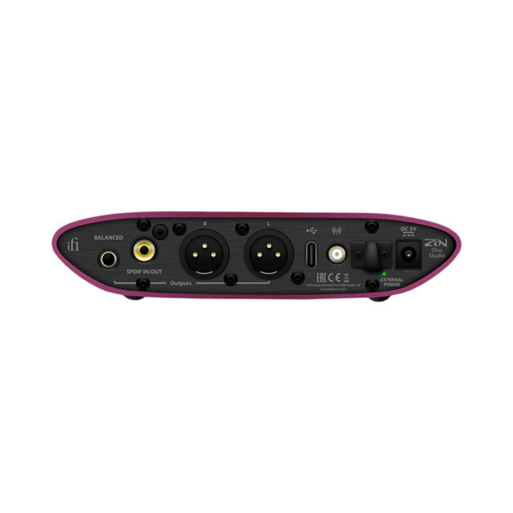 iFi Zen One Studio DAC rear center whitebox