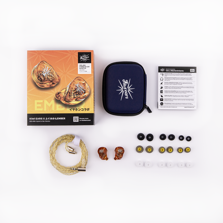 Kiwi Ears Ember | Hybrid Universal IEMs