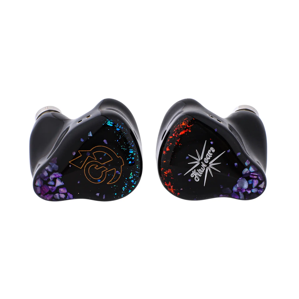 Kiwi Ears x HBB Punch iems front view whitebox