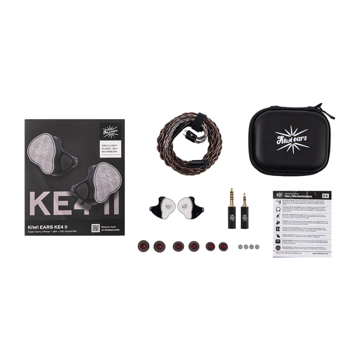 Kiwi Ears KE4 II iems in the box