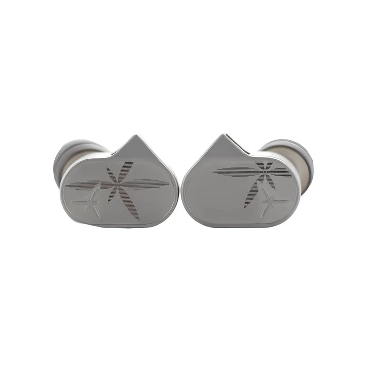 Moondrop Lan 2 IEMs sitting front center whitebox