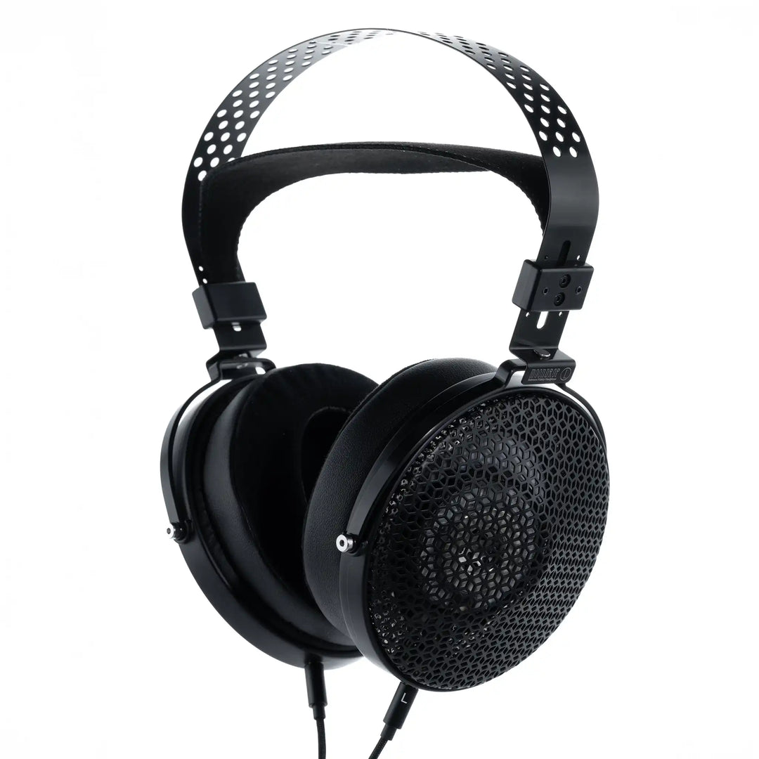 Moondrop Horizon headphones front right 3 quarter angle whitebox