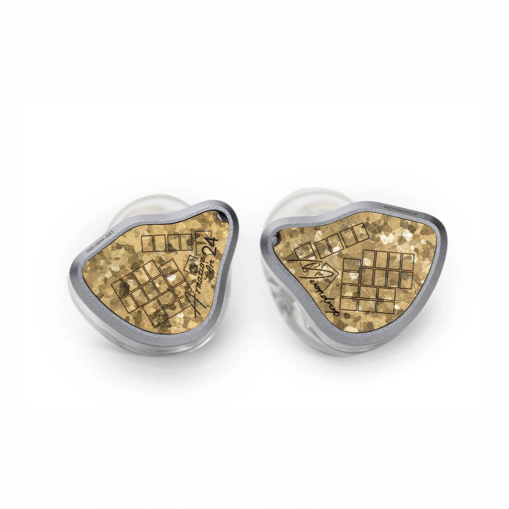 水月雨 (MOONDROP) Armature Art 24（AA24） Moondrop Armature Art 24 Balanced Armature Universal IEMs | Bloom