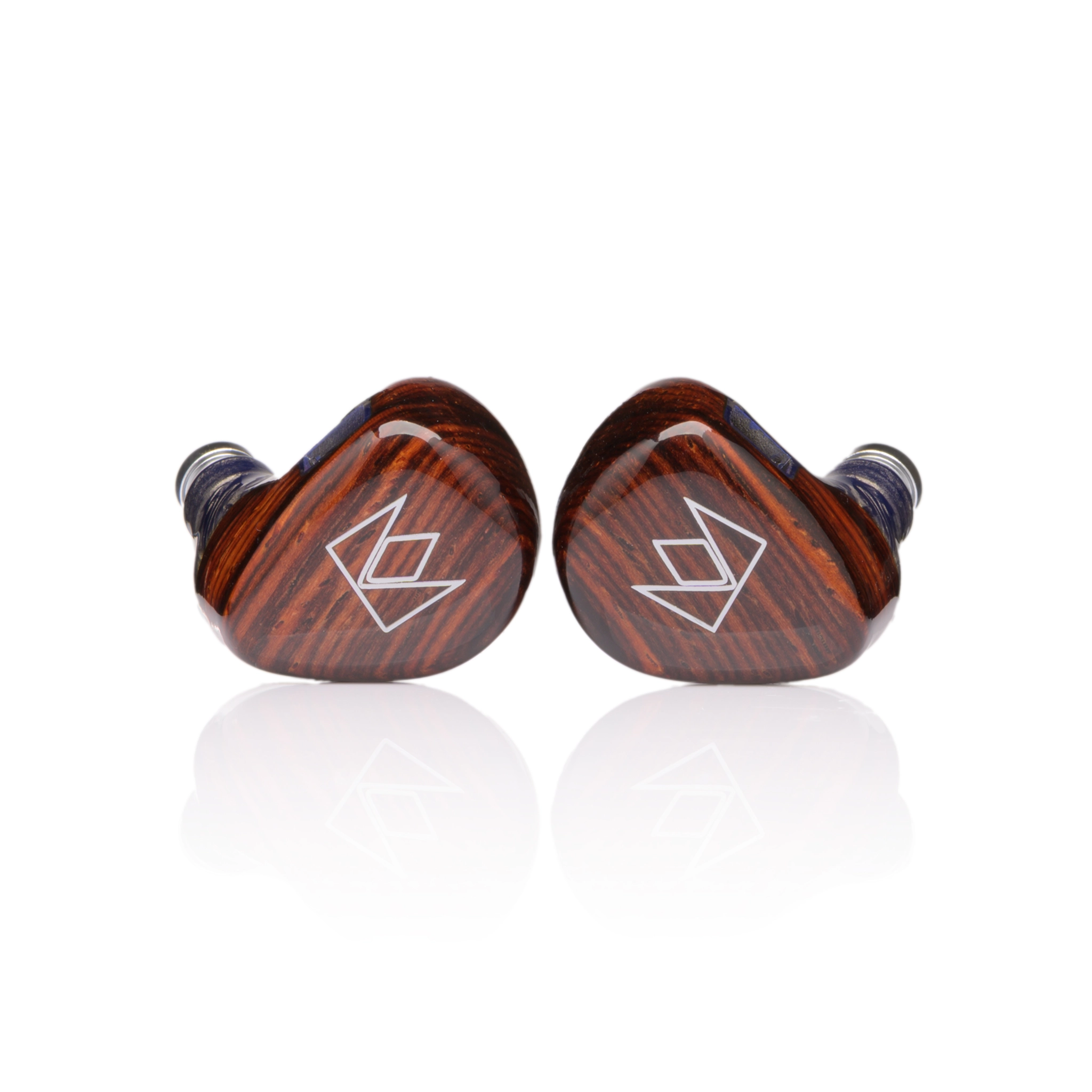 Noble Audio Lu Ban IEMs front center whitebox
