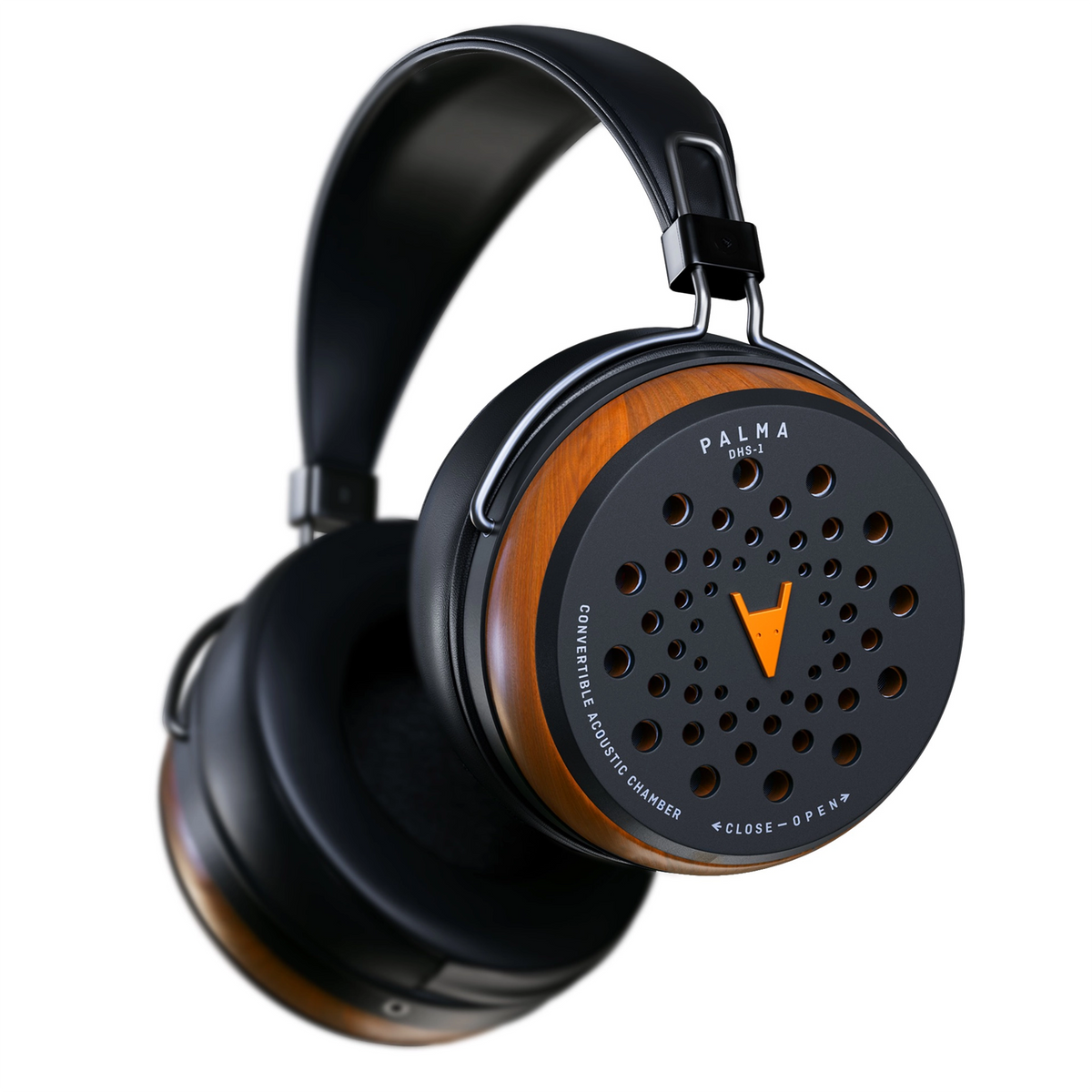 Palma DHS-1 headphone rotated up whitebox