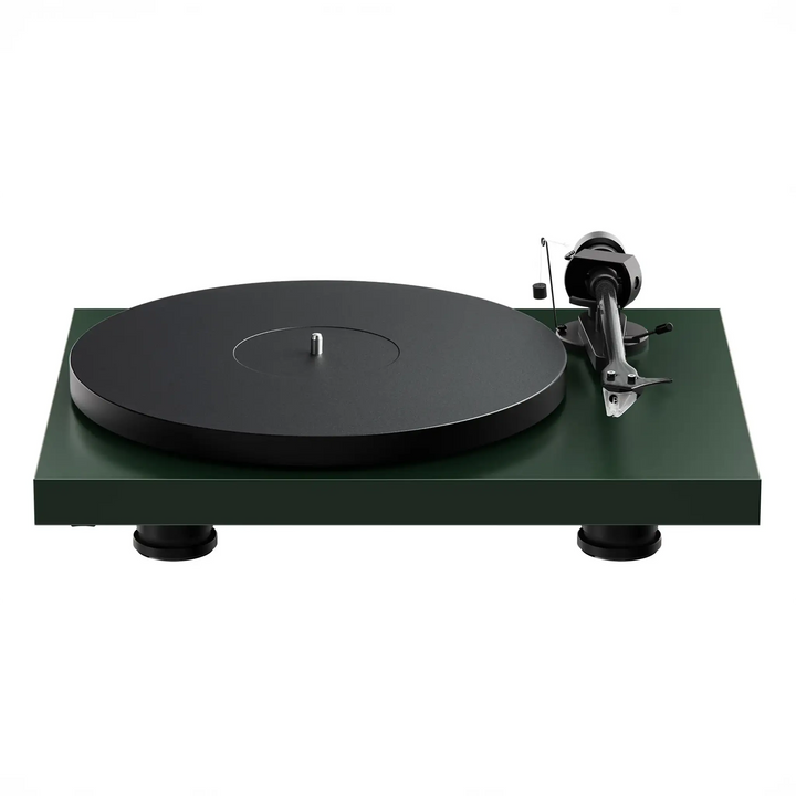 Pro-Ject Debut EVO 2 Satin Fir Green top front whitebox