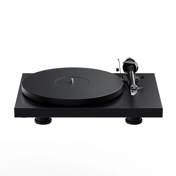 Pro-Ject Debut EVO 2 satin black top front quarter whitebox