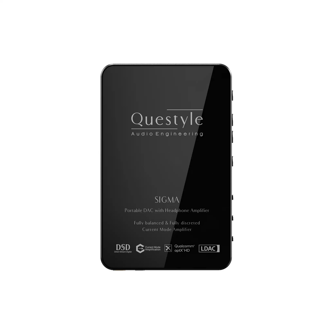 Questyle Sigma DAC/amp standing rear center whitebox