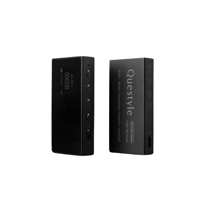 Questyle M18i dac/amp front and back whitebox