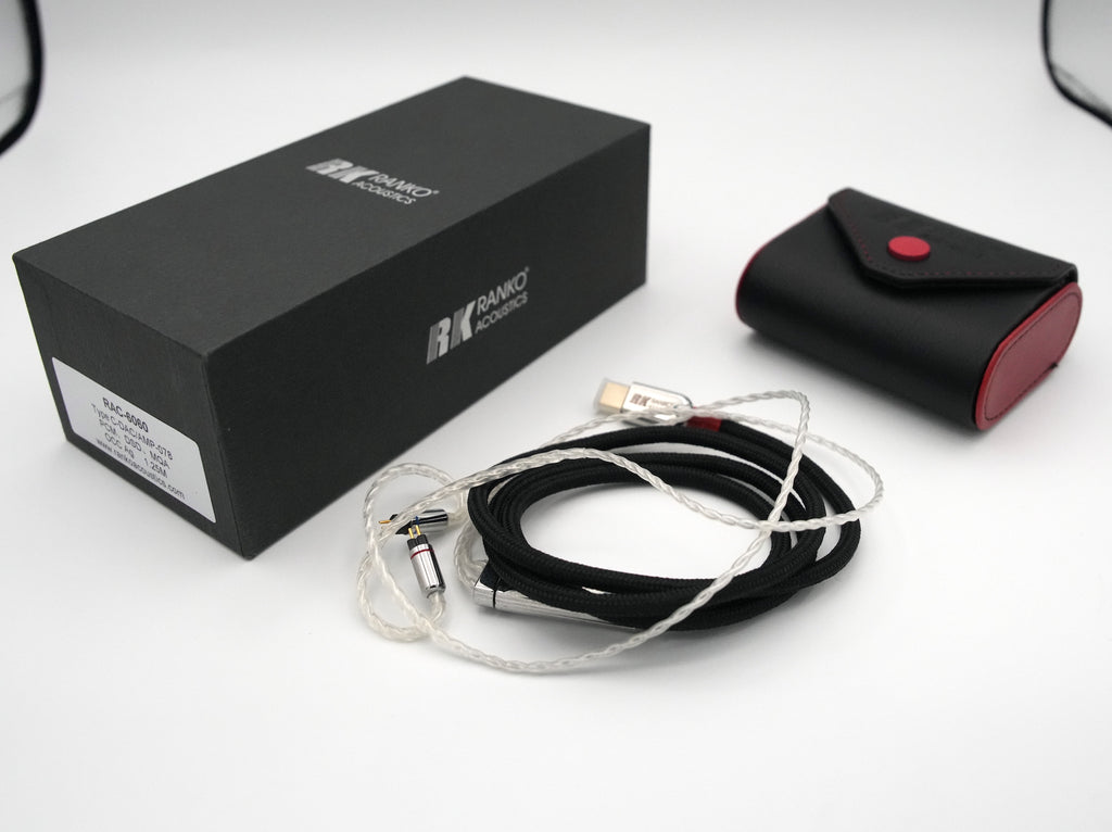 Ranko Acoustics RAC-6060 2-Pin PREOWNED | Portable DAC and Amp Cable