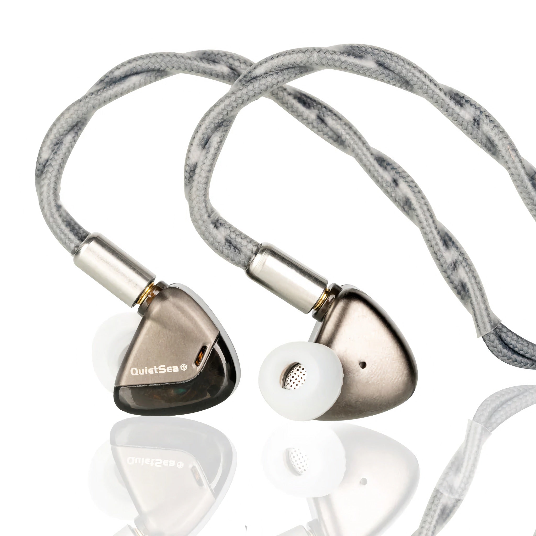 Rose Technics QuietSea | Dynamic Driver HiFi Universal IEMs - Gray / 3.5mm