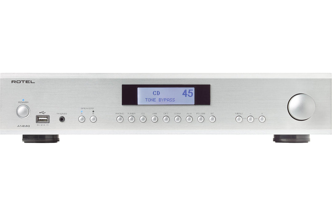 Rotel A14 MKII Silver | Integrated Amplifier-Bloom Audio