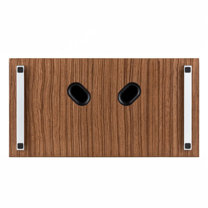 Ruark Audio R410 music system in walnut bottom view whitebox