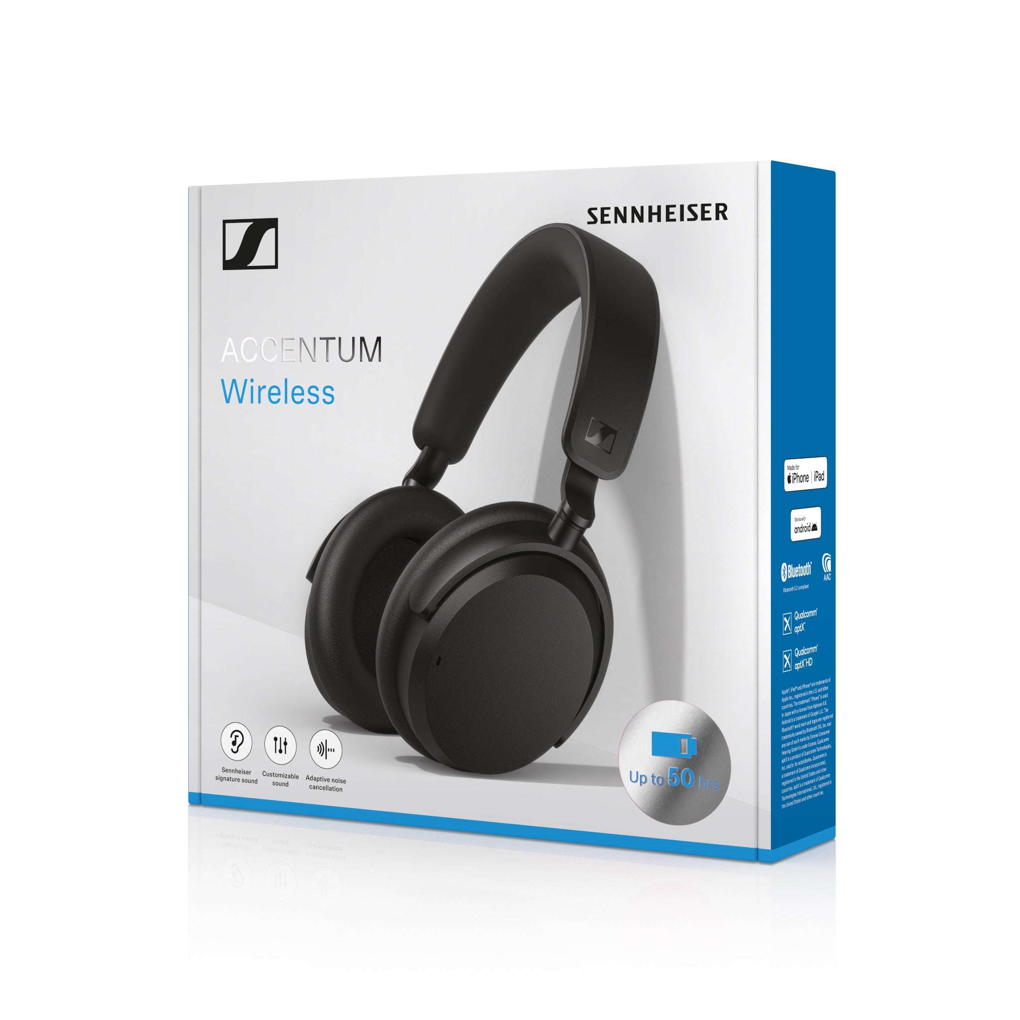 Sennheiser ACCENTUM Wireless Over-Ear Hi-Fi Headphones | Bloom Audio