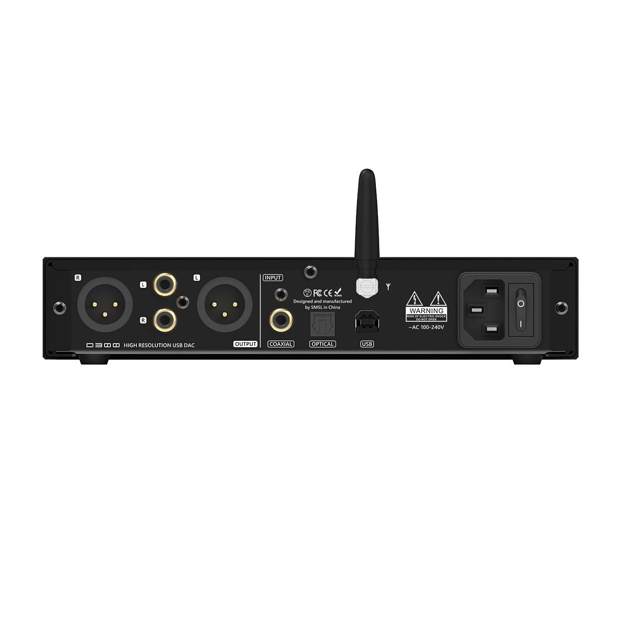 SMSL D300 | USB Bluetooth Desktop DAC