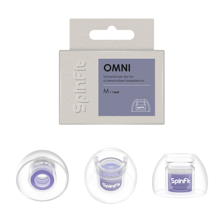 SpinFit OMNI | Premium Universal Silicone Eartips-Bloom Audio