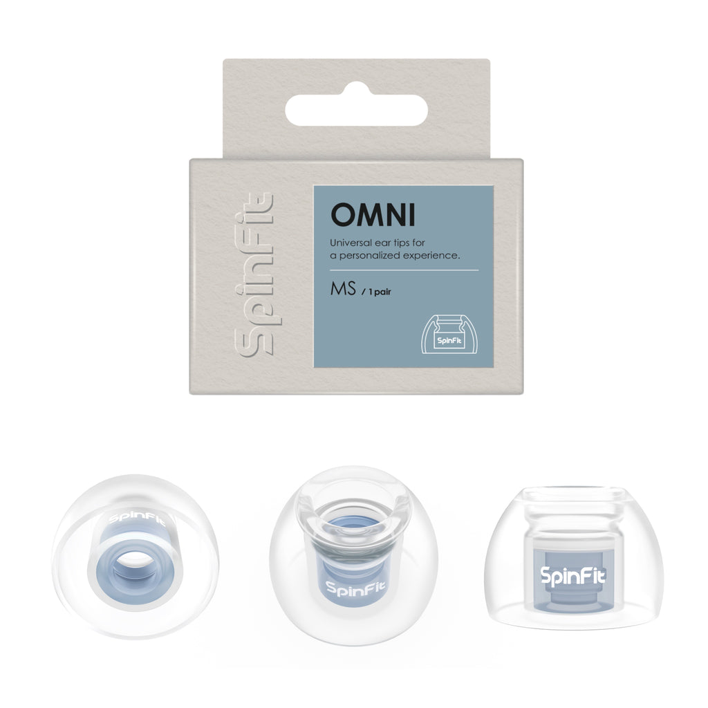 SpinFit OMNI Premium Universal Silicone Eartips | Bloom Audio