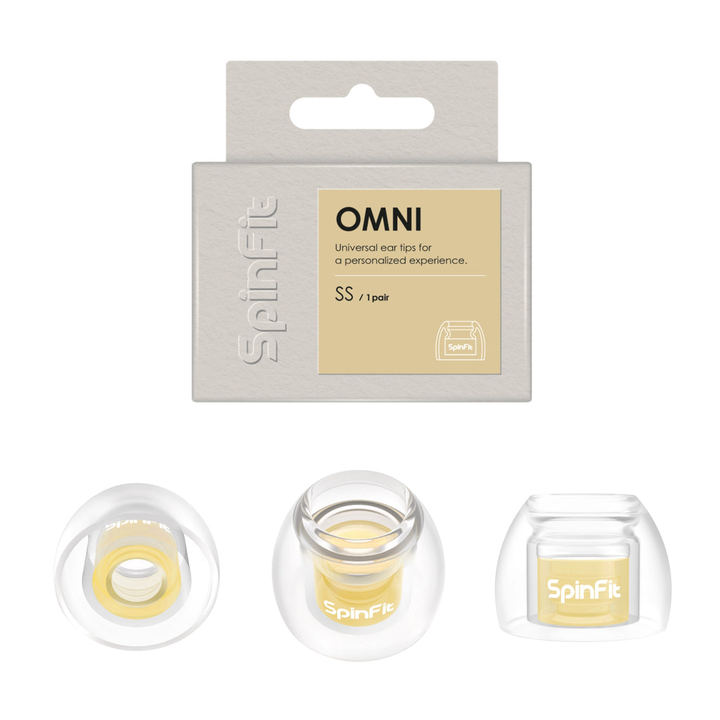 SpinFit OMNI | Premium Universal Silicone Eartips