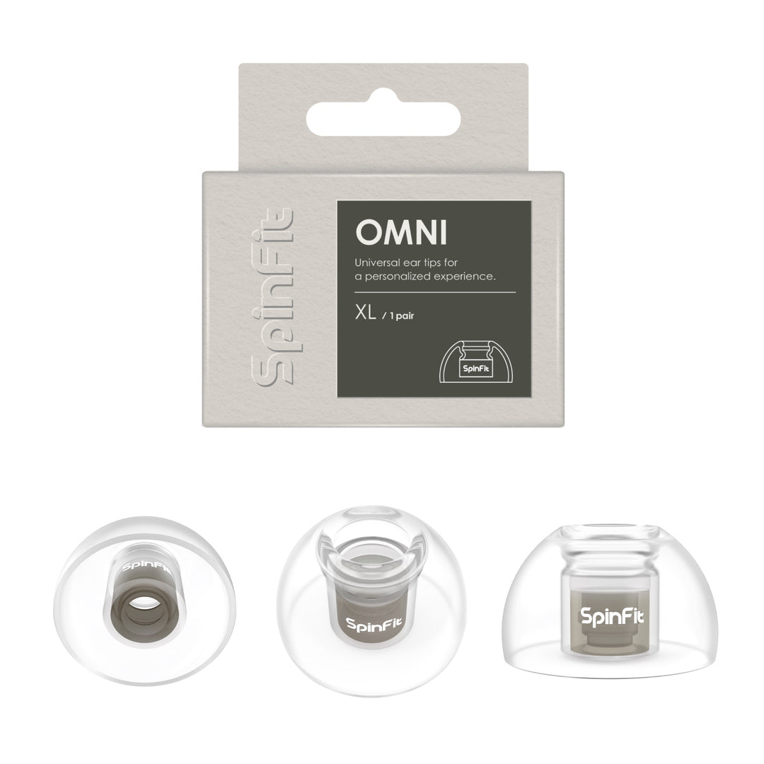 SpinFit OMNI | Premium Universal Silicone Eartips-Bloom Audio