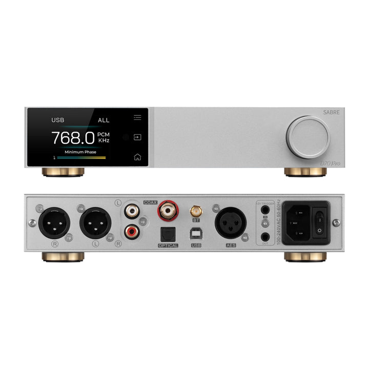 Topping D70 Pro SABRE | High Resolution Desktop DAC-Bloom Audio
