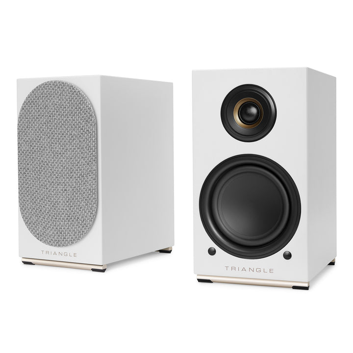 Triangle Audio AIO Twin Bookshelf | Active WiFi & Bluetooth Speaker