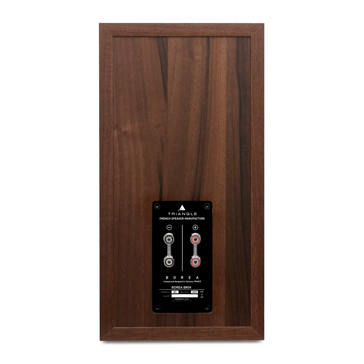 Triangle Audio Borea BR04 speaker chestnut rear whitebox