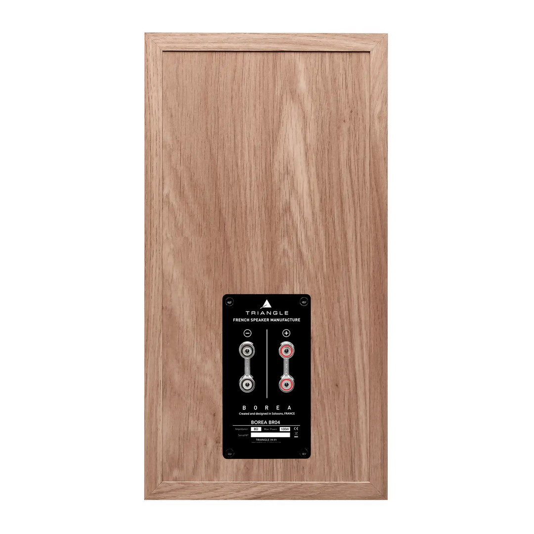 Triangle Audio Borea BR04 speaker light oak back whitebox