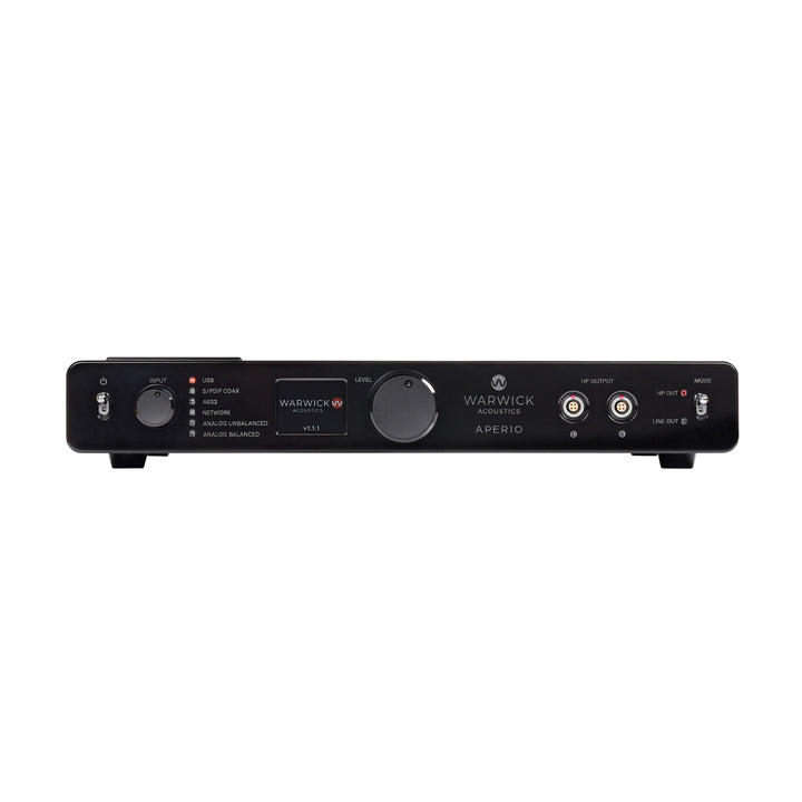 Warwick Acoustics Aperio GoldenSound Edition | Electrostatic Reference Headphone System