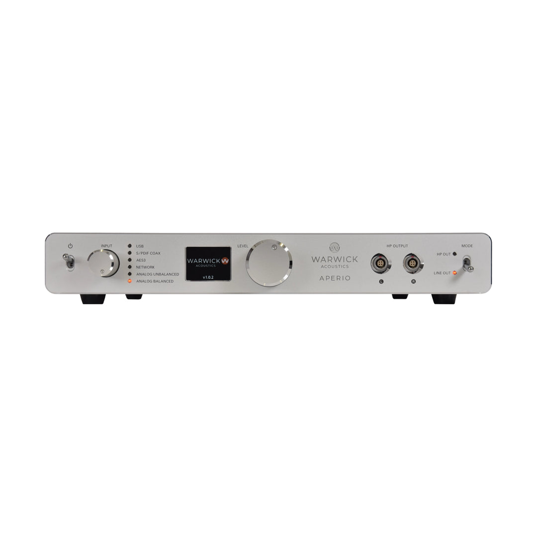 Warwick Acoustics Aperio GoldenSound Edition | Electrostatic Reference Headphone System