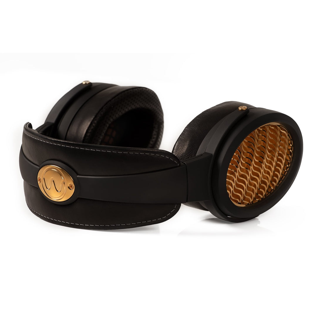 Warwick Acoustics Aperio black headphone top quarter