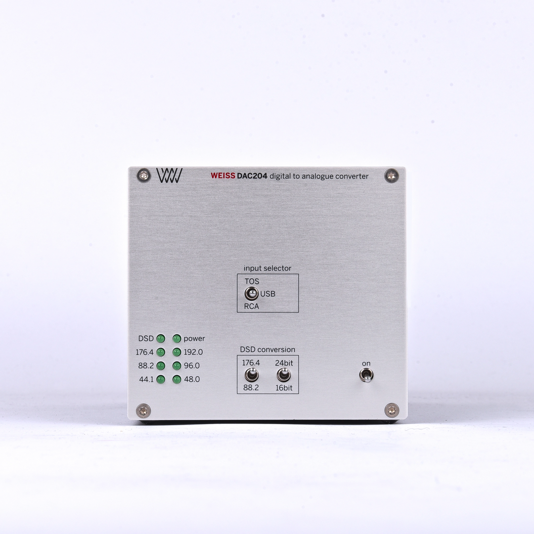 Weiss DAC204 MK2 front center whitebox