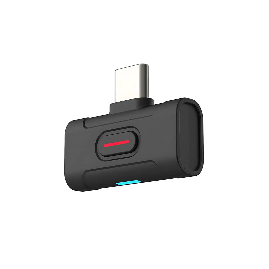 xDuoo MX-C1 bluetooth transmitter front right 3 quarter whitebox