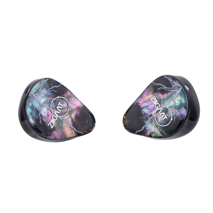 ZiiGaat Thunder IEMs front whitebox