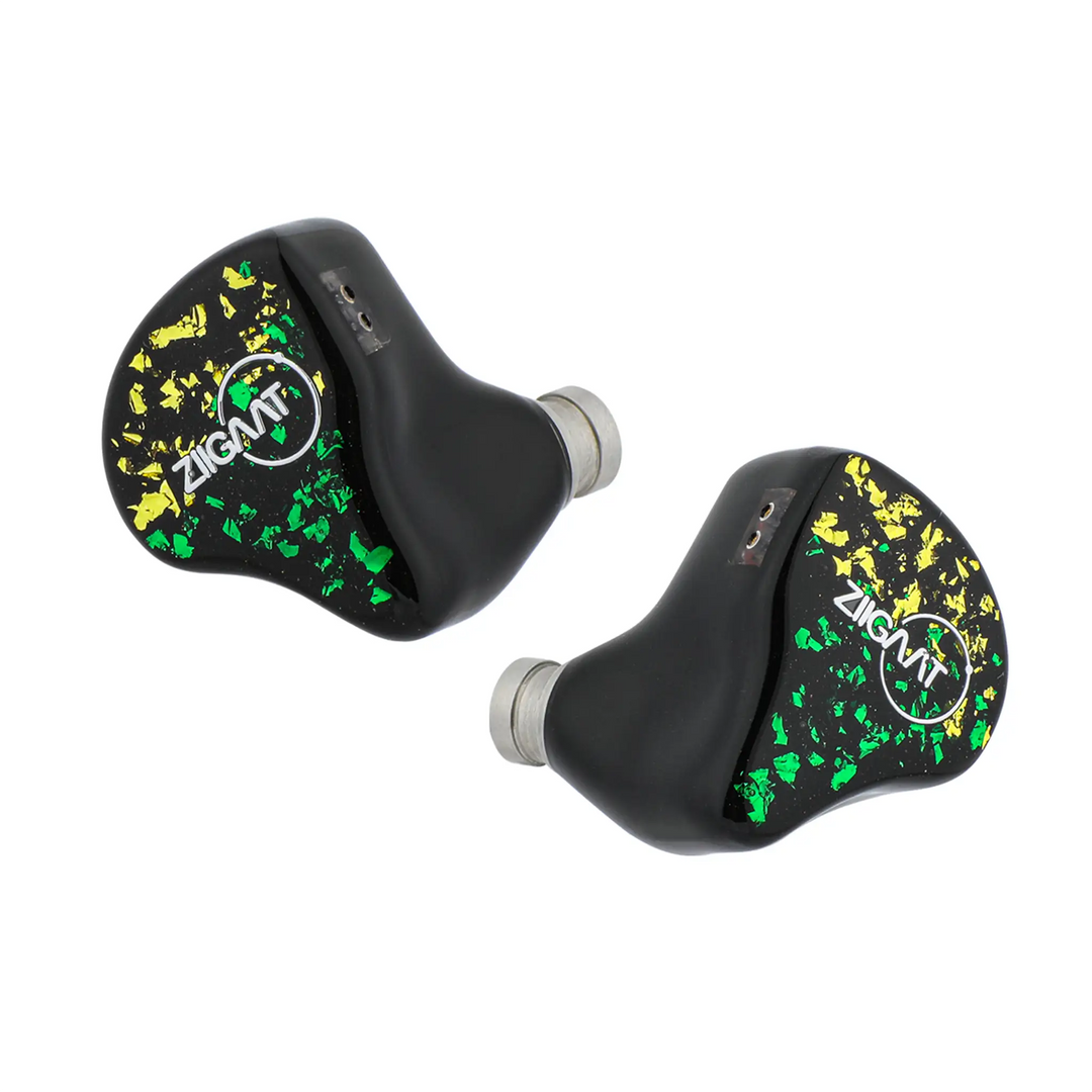 Ziigaat x HBB Arcadia iems front 3 quarter angle whitebox