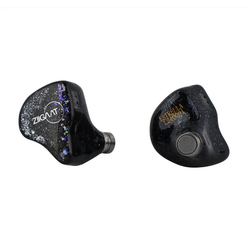 Ziigaat x Jay's Audio Estrella iems front and back view whitebox