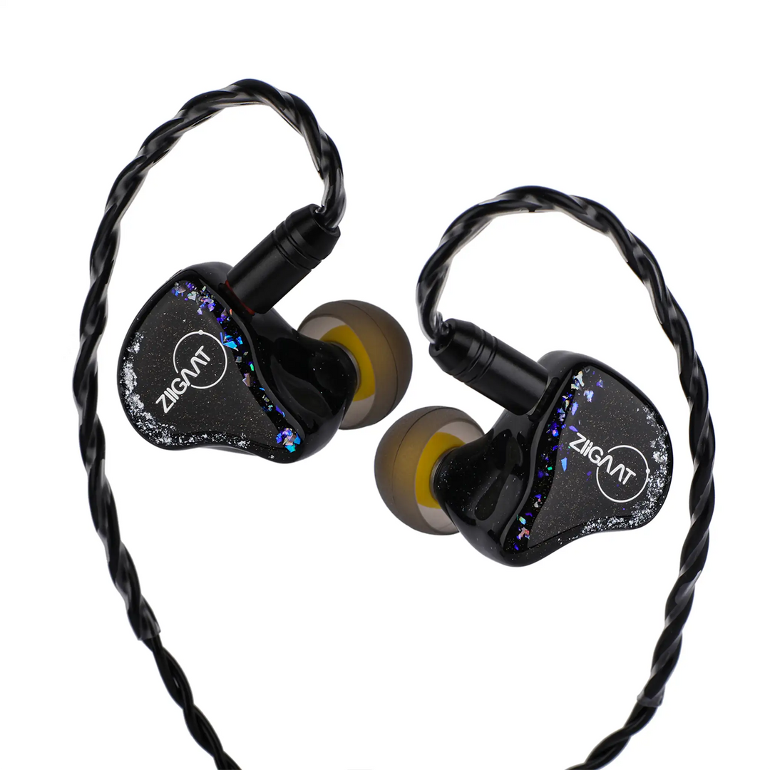 Ziigaat x Jay's Audio Estrella iems front view with cable