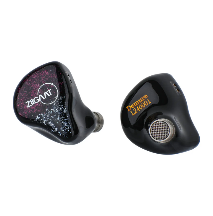 Ziigaat Odyssey iems front and back view whitebox