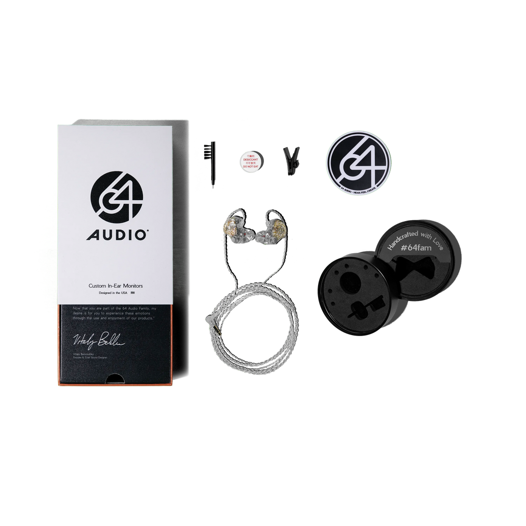 64 Audio A3e | Balanced Armature CUSTOM IEMs-Bloom Audio