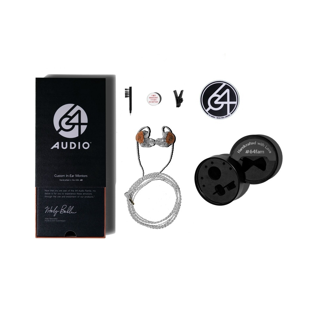 64 Audio A4t | Balanced Armature CUSTOM IEMs-Bloom Audio