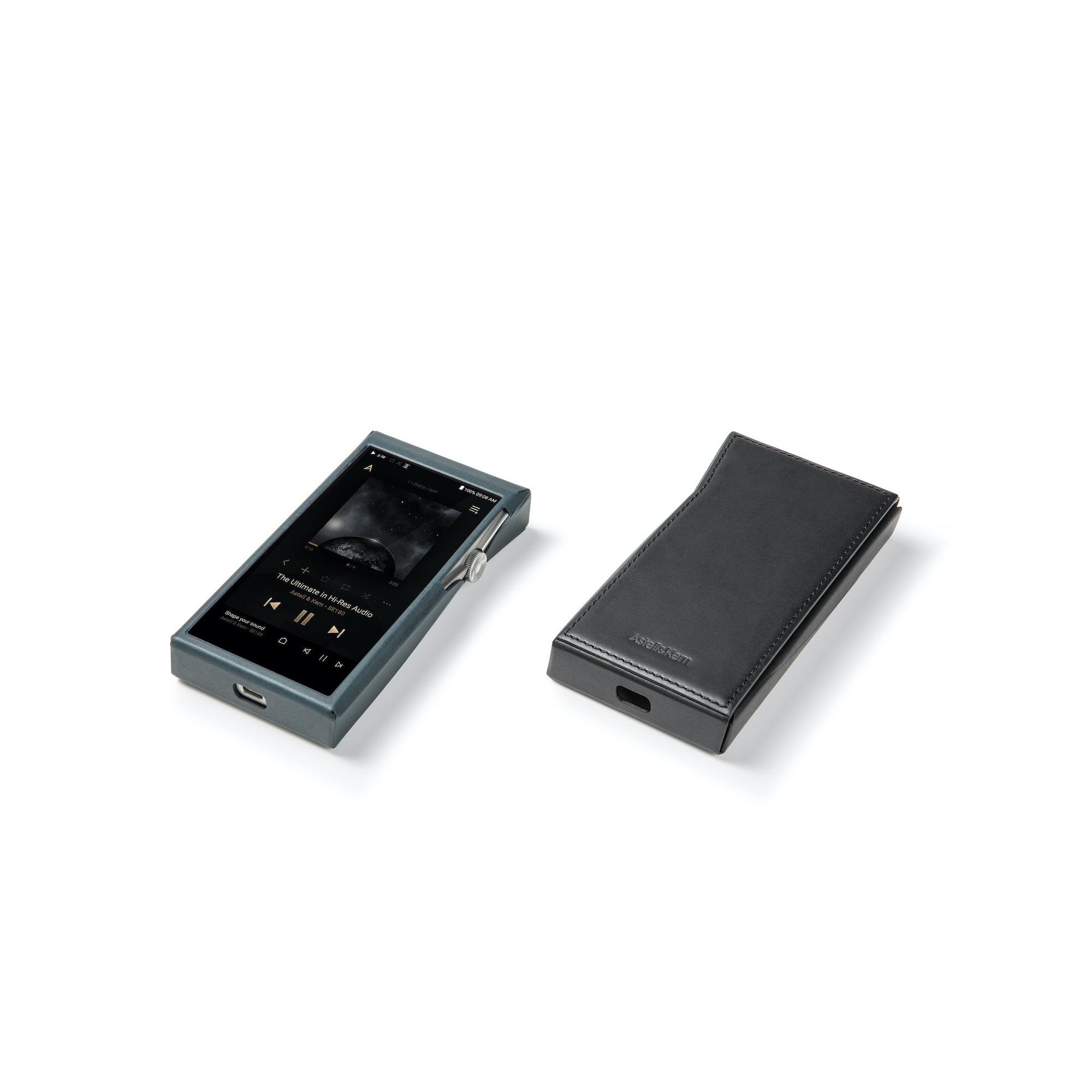 Astell&Kern A&futura SE180 Case | Leather Case - Black