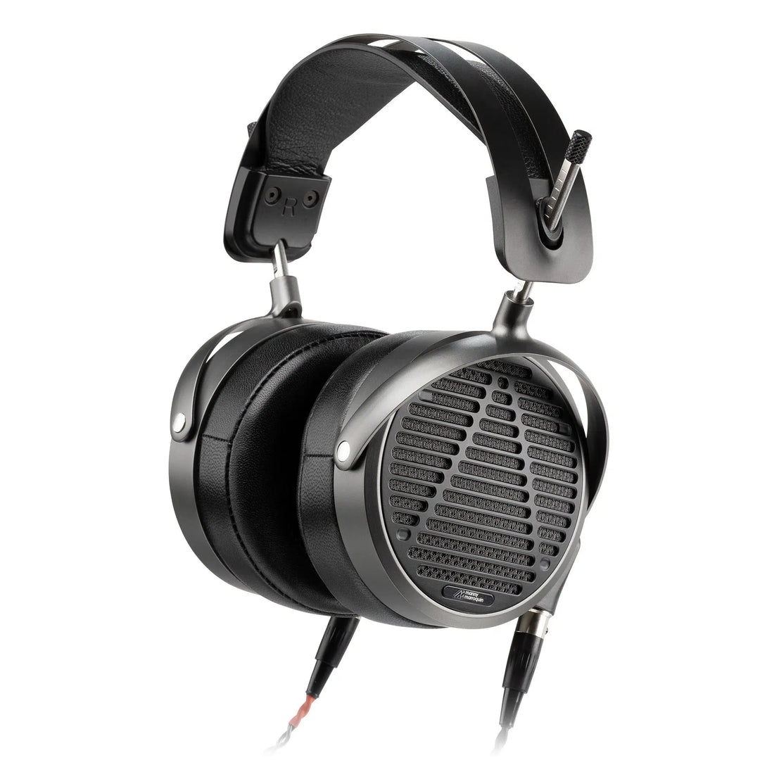 Audeze MM-500 front 3 quarter over white background